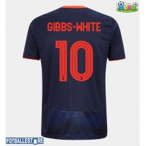 Nottingham Forest Morgan Gibbs-White #10 Tredjedrakt 2025-26 Kortermet
